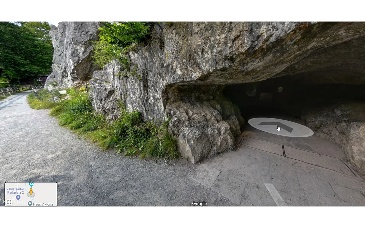 Panorama-Rundgang durch die Tropfsteinhöhle