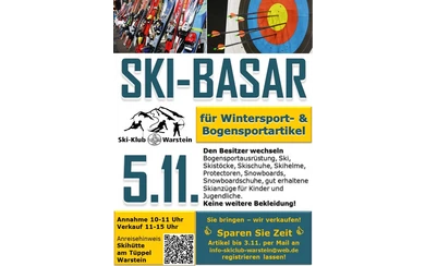 Ski-Basar 2023, Foto: SkiKlub Warstein